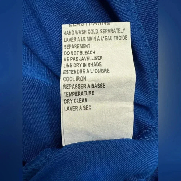 💥HOST PICK💥 Angela Moda NWT Dress 30% Silk Blue/Purple/ Green  Size XXL. - Picture 9 of 11